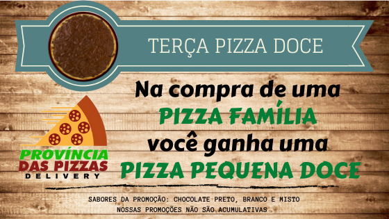 Império das Pizzas - Atendimento todos os dias com PROMOÇÕES